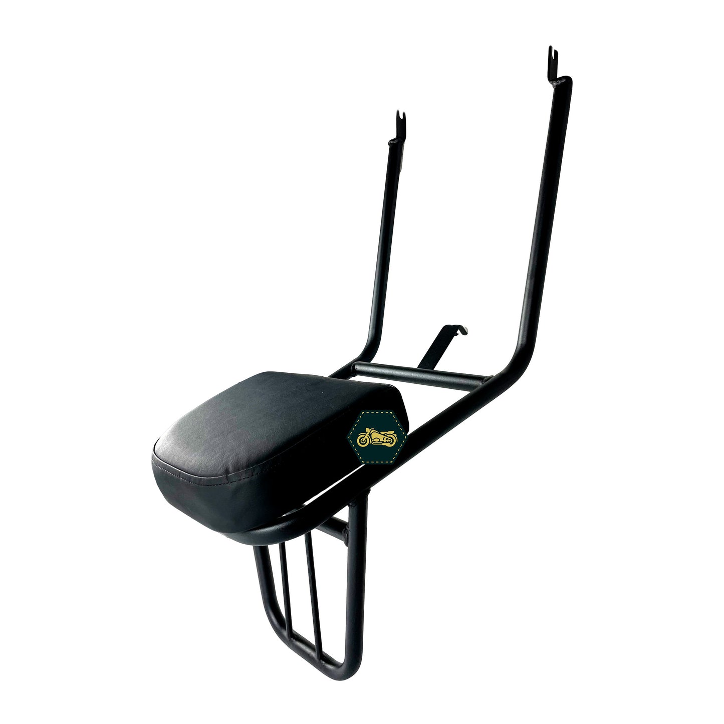 RESPALDO CON PARRILLA PORTABULTOS NEGRO MATE VENTO THUNDERSTAR 250
