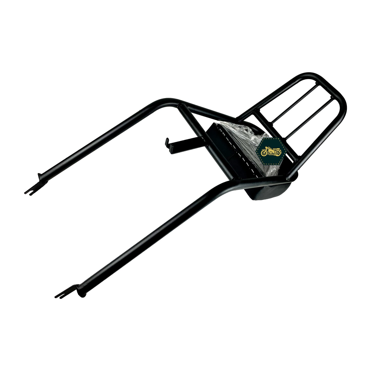 RESPALDO CON PARRILLA PORTABULTOS NEGRO MATE VENTO THUNDERSTAR 250