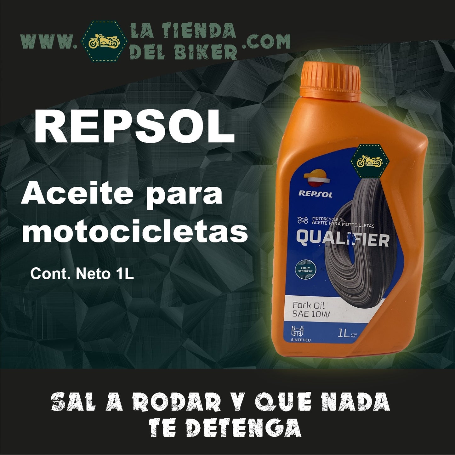 Aceite para barras de suspension delantera motos Repsol