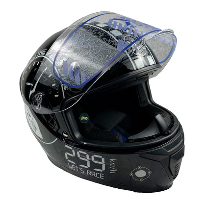 CASCO CERRADO CARRERA  CERTIFICADO " DOT "