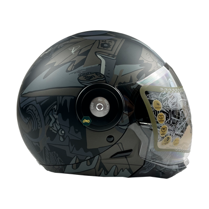 CASCO JET ATOMIC  CERTIFICADO " DOT "