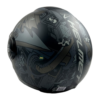 CASCO JET ATOMIC  CERTIFICADO " DOT "