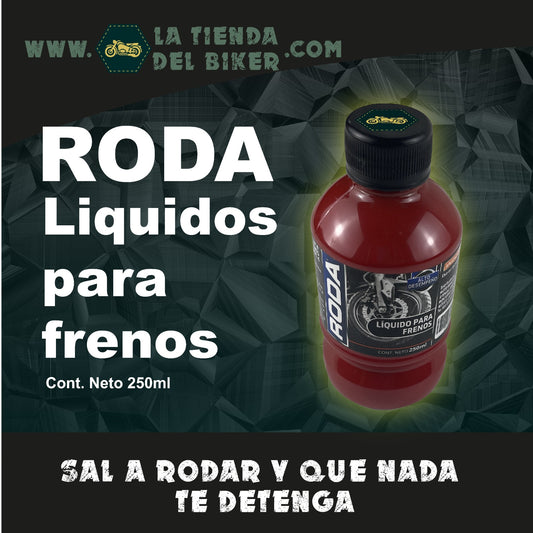 Liquido para frenos DOT 4 250 ml motocicletas