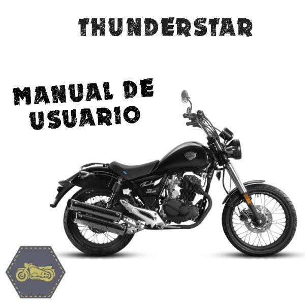manual de usuario, thunderstar, vento, la tienda del biker, refacciones