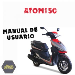 manual de usuario, atom150, vento, la tienda del biker, refacciones originales